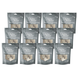 Dolina Noteci Natural Treats Cod Skin skóra dorsza przysmak dla psa zestaw 12 x 30 g