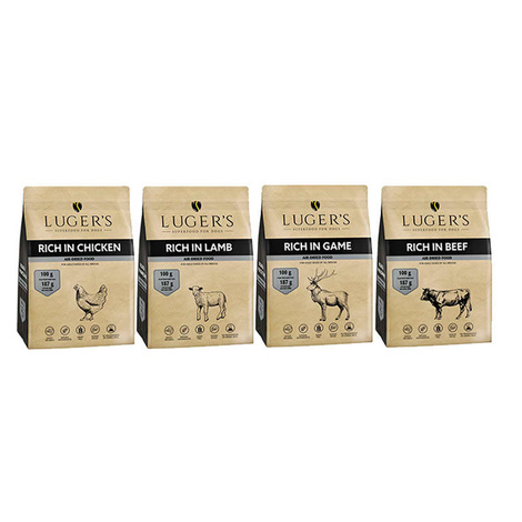 Luger’s karma suszona dla psa MIX 4 x 1 kg