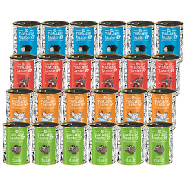 Mokra karma dla psa Natural Taste Mix dań 24 x 400 g