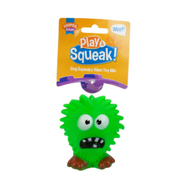 Cooper & Pals Piszcząca zabawka dla psa potworek zielony 9 cm