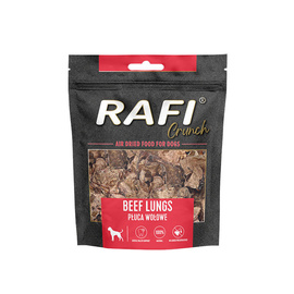 Rafi Crunch Gryzaki naturalne Przysmak dla psa płuca wołowe 100 g