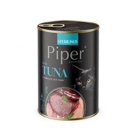 Mokra karma dla kota Piper Animals Sterilised z tuńczykiem 400 g