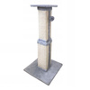 Gaczoo Drapak dla kota jasnoszary 36,5 x 36,5 x 80 cm 