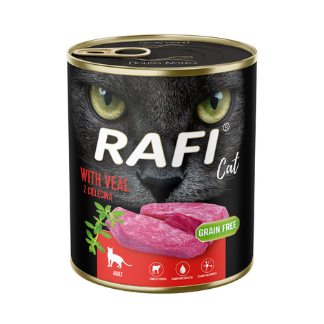 Rafi Cat Mokra karma dla kota z cielęciną 800 g