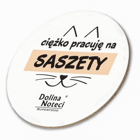 Podkładka korkowa Dolina Noteci Ciężko Pracuję na Saszety