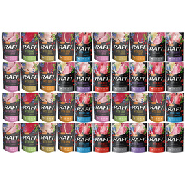 Mokra karma dla psa Rafi mix smaków 40 x 500 g