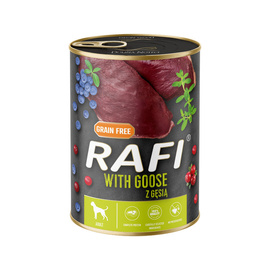 Mokra karma dla psa Rafi z gęsią 400 g