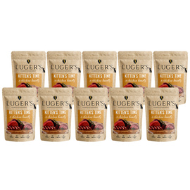 Luger’s Kitten's Time karma mokra dla kociąt z sercami z kurczaka zestaw 10 x 85 g
