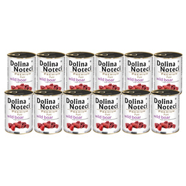 Mokra karma dla psa alergika Dolina Noteci Premium Pure bogata w dziczyznę 12 x 400 g
