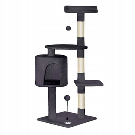 Gaczoo Drapak dla kota ciemnoszary 40 x 40 x 116 cm