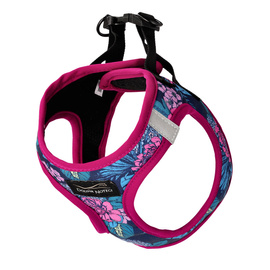 Dolina Noteci Szelki bezuciskowe z siatką dla psa Kwiatowy zakątek M