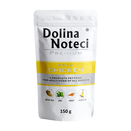 Mokra karma dla psa Dolina Noteci Premium bogata w kurczaka saszetka 150 g