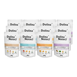 Mokra karma dla psów małych ras Dolina Noteci Premium Mix 12 x 100 g