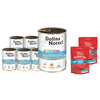 Mokra karma dla psa junior Dolina Noteci Premium bogata w jagnięcinę zestaw 12 x 400 g + Superfood danie z jagnięciny Junior 2 x 150 g gratis