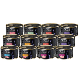 Mokra karma dla kota Dolina Noteci Premium mix 1 smaków 12 x 185 g