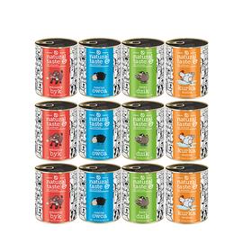Mokra karma dla psa Natural Taste – Mix dań 12 x 800 g
