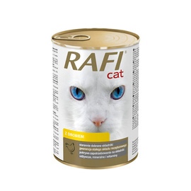 Mokra karma dla kota Rafi Cat z drobiem 415 g 