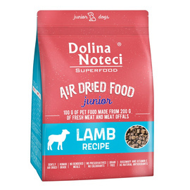 Dolina Noteci Superfood danie z jagnięciny Junior karma suszona dla psa 1 kg