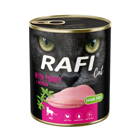 Rafi Cat Mokra karma dla kota z indykiem 800 g