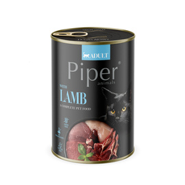 Mokra karma dla kota Piper Animals z jagnięciną 400 g