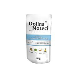 Mokra karma dla psa Dolina Noteci Premium bogata w jagnięcinę saszetka 150 g