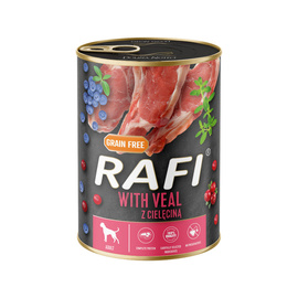 Mokra karma dla psa Rafi z cielęciną 400 g