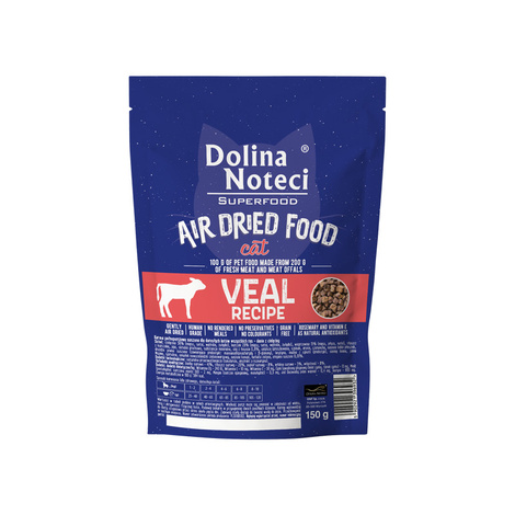 Dolina Noteci Superfood danie z cielęciny karma suszona dla kota 150 g