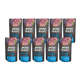 Mokra karma dla psa Mini Rafi z jagnięciną zestaw 10 x 150 g