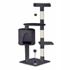 Gaczoo Drapak dla kota ciemnoszary 40 x 40 x 116 cm