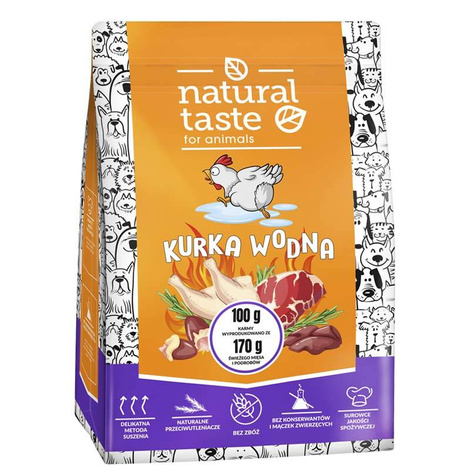 Karma suszona dla psa Natural Taste Kurka Wodna 1 kg