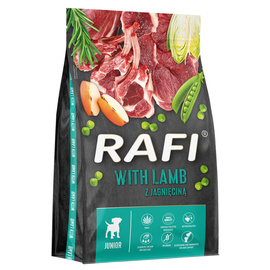 Sucha karma dla psa Rafi Junior z jagnięciną worek 10 kg